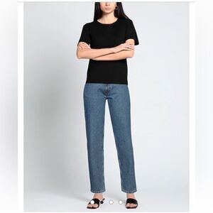 APC Jeans Petit Standard Jean Droit Etroit Red Line Selvedge Blue Size 24